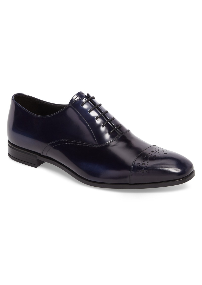 Prada Prada Cap Toe Oxford (Men) | Shoes