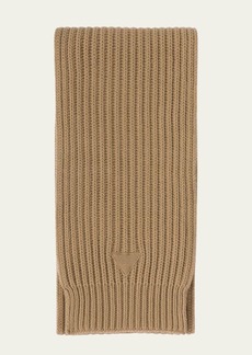Prada Cashmere and Wool Knit Scarf