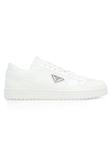 PRADA DOWNTOWN LEATHER LOW-TOP SNEAKERS