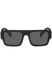 Prada Eyewear Black Rectangular Sunglasses