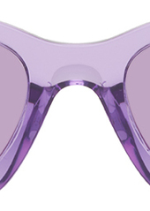 Prada Eyewear Purple Symbole Sunglasses