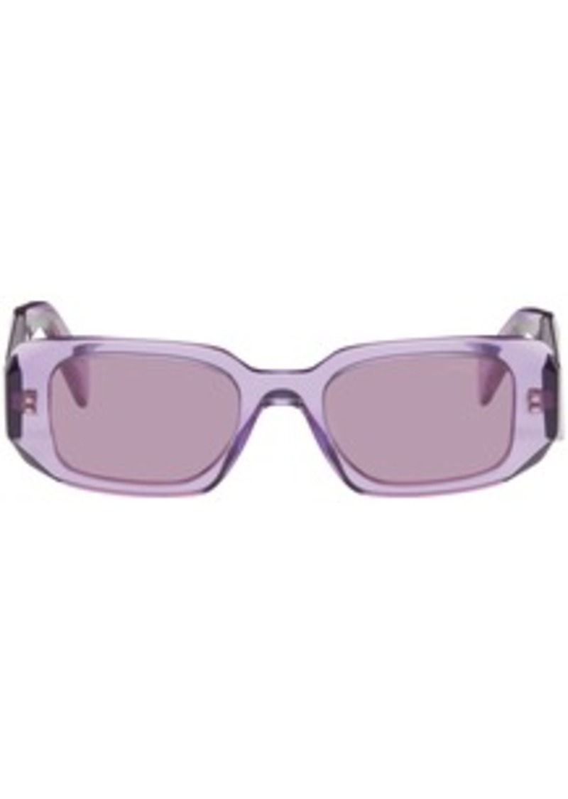 Prada Eyewear Purple Symbole Sunglasses