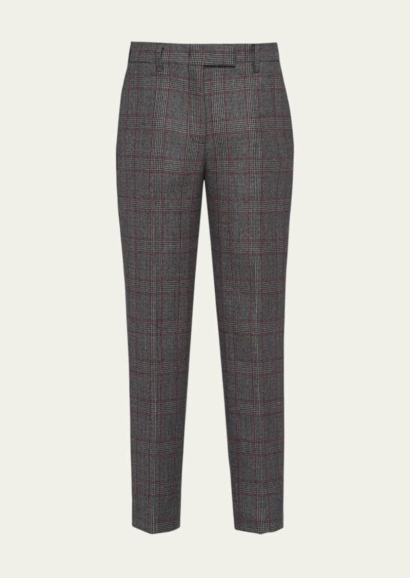 Prada Galles Wool Slim-Fit Trousers