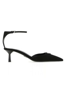 PRADA heeled shoes in black suede