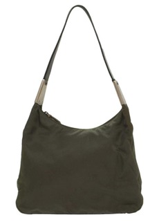 Prada Hobo Synthetic Shoulder Bag (Pre-Owned)