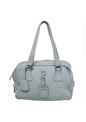 Prada Leather Bauletto Satchel