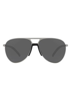 Prada Linea Rossa 59mm Mirrored Pilot Sunglasses