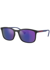 Prada Linea Rossa Men's Lifestyle 56 Sunglasses, Ps 01TS56-z - Matte Black