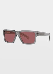 Prada Logo Square Acetate Sunglasses