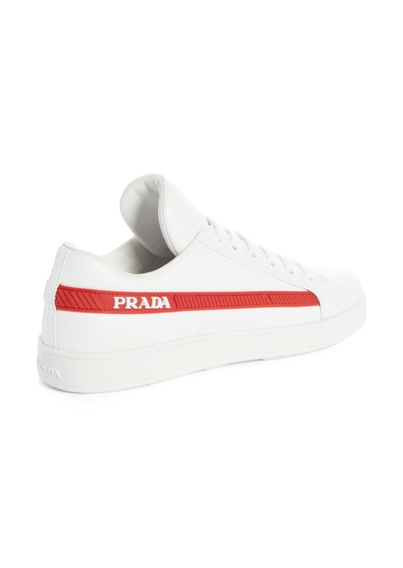 prada logo stripe sneaker