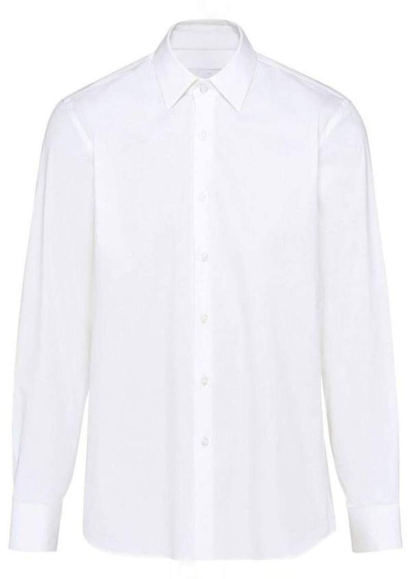 PRADA long-sleeved cotton shirt