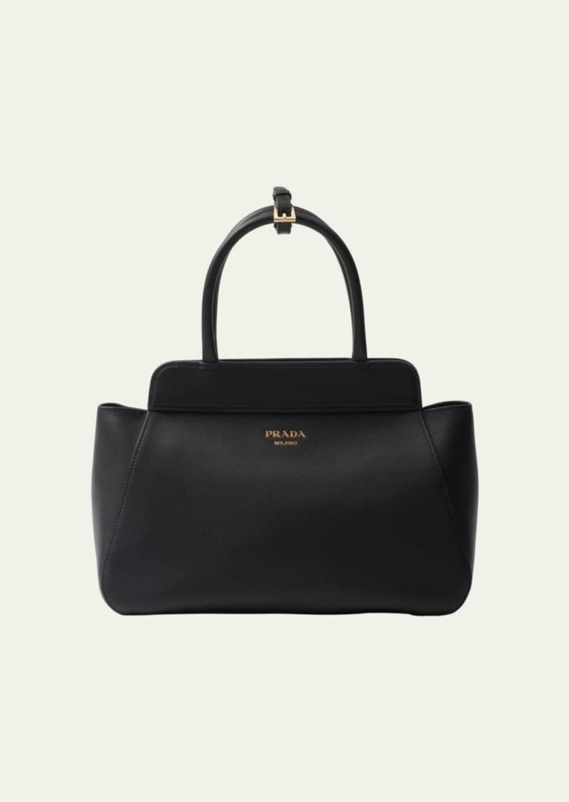 Prada Medium Leather Tote Bag