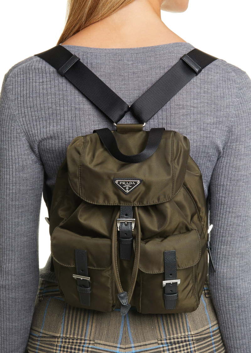 prada medium backpack