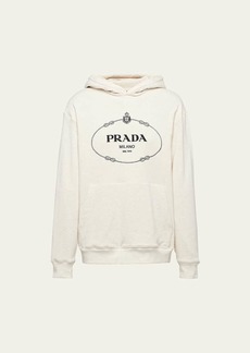 Prada Men's Felpa Hooded Sweatshirt