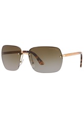 Prada Men's Polarized Sunglasses, Pr 63VS