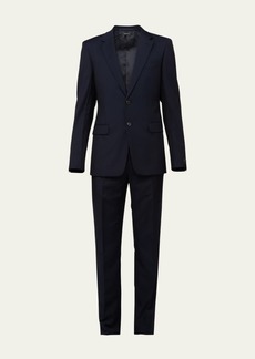 Prada Men's Solid Wool-Mohair Suit