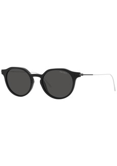 Prada Men's Sunglasses, 51 - Black