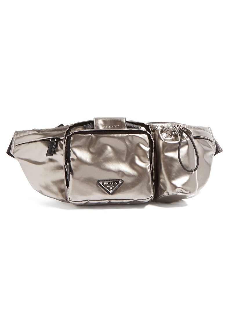 Prada Prada Metallic nylon belt bag | Bags