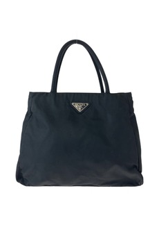 Prada Nylon Tessuto Triangle Logo Tote Bag