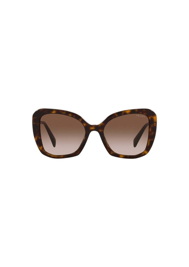 Prada PR 03YS 2AU6S1 53mm Womens Butterfly Sunglasses