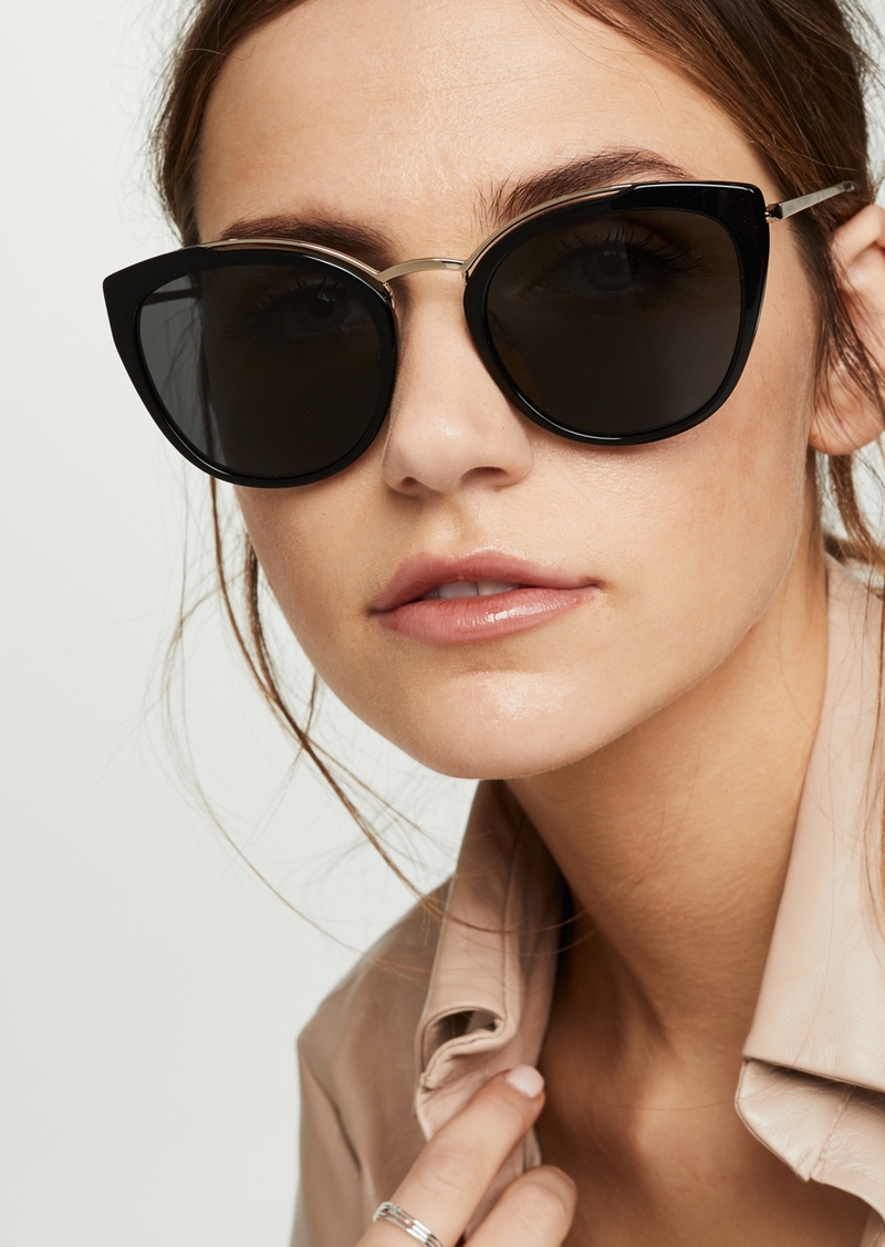 prada 63mm cat eye sunglasses