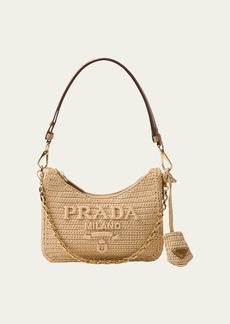 Prada Re-Edition Crochet Pouch Shoulder Bag