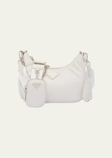 Prada Re-Edition Napa Leather Shoulder Bag