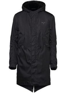PRADA Re-Nylon hooded coat