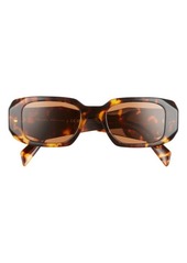 Prada Runway 49mm Rectangular Sunglasses