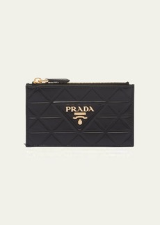 Prada Saffiano Triangolo Saffiano Wallet