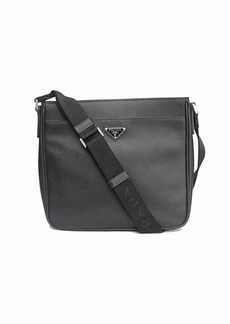 PRADA shoulder bag leather saffiano