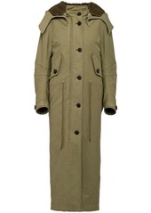 PRADA single-breasted long coat