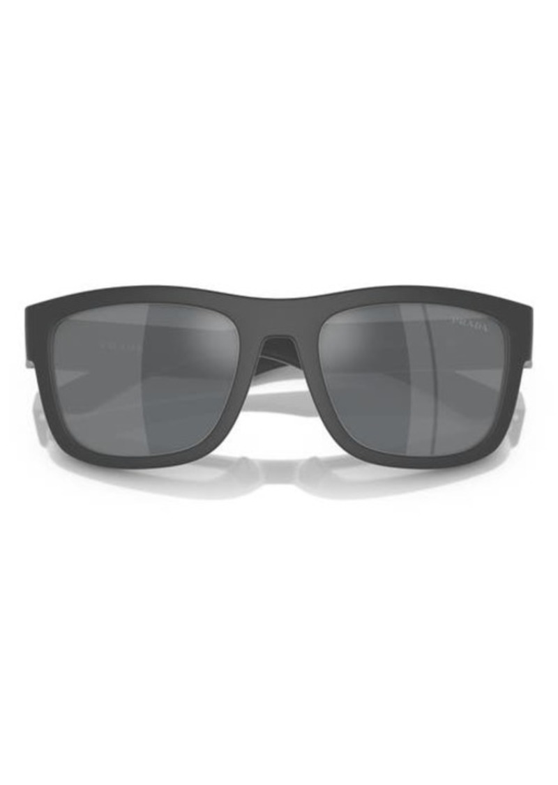 PRADA SPORT 56mm Pillow Sunglasses