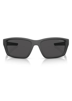 PRADA SPORT 57mm Irregular Sunglasses
