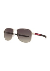 Prada Square Frame Polarized Sunglasses