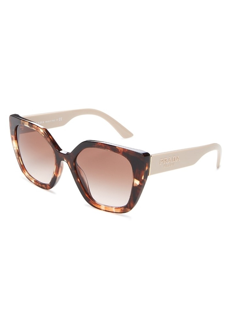 Prada Square Sunglasses, 52mm