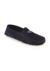 Prada Suede Driving Loafer