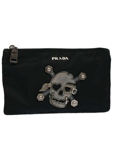 Prada Synthetic Clutch Bag (Pre-Owned)