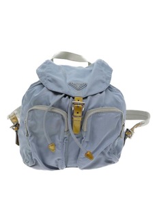 Prada Tessuto Synthetic Backpack Bag (Pre-Owned)