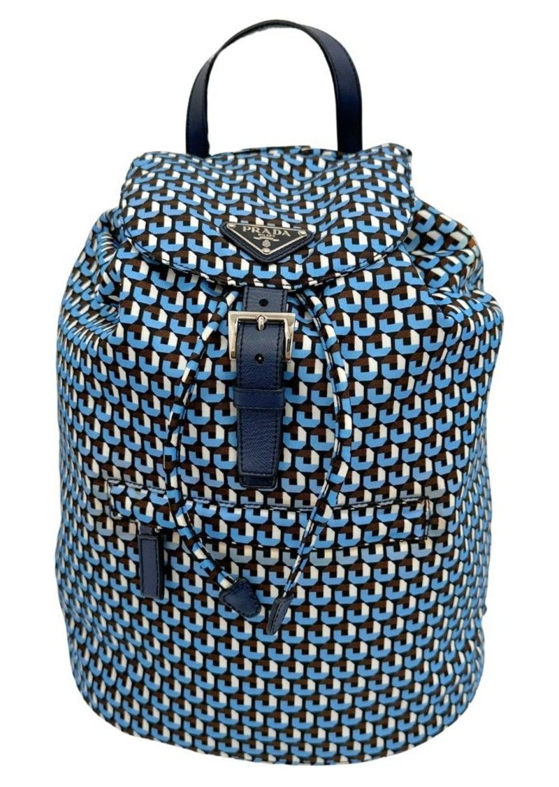 Prada Tessuto Synthetic Backpack Bag (Pre-Owned)