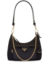 PRADA triangle-logo shoulder bag