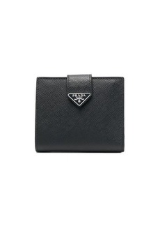 PRADA wallet black logo