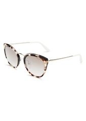 Prada Women's Mirrored Cat Eye Sunglasses, 54mm