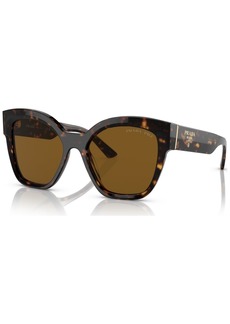 Prada Women's Polarized Sunglasses, Pr 17ZS - Tortoise