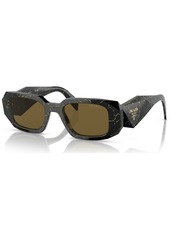 Prada Women's Sunglasses, Pr 17WS - Marble Black