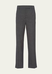 Prada Zip Pocket Wool Trousers