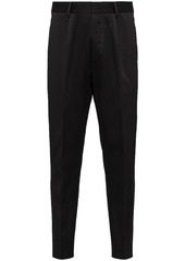 Prada gabardine tailored trousers