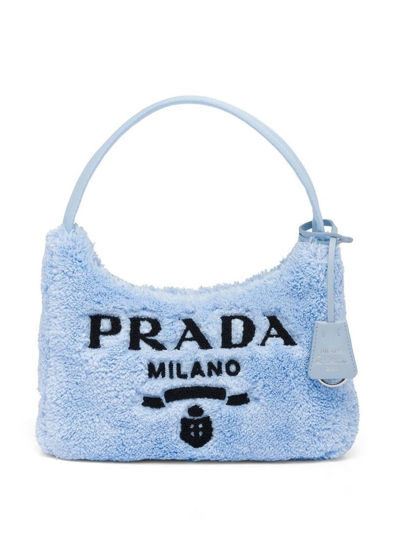 Prada Re-Edition 2000 terry-effect mini bag