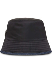 Prada Re-Nylon and denim bucket hat
