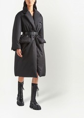 Prada Re-Nylon belted padded coat